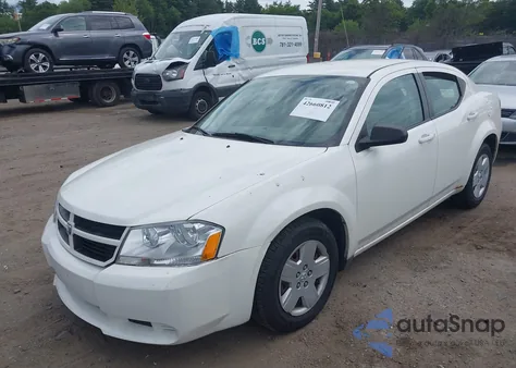2009 Dodge Avenger Se/Sxt из США, поврежденный, VIN 1B3LC46B59N509605